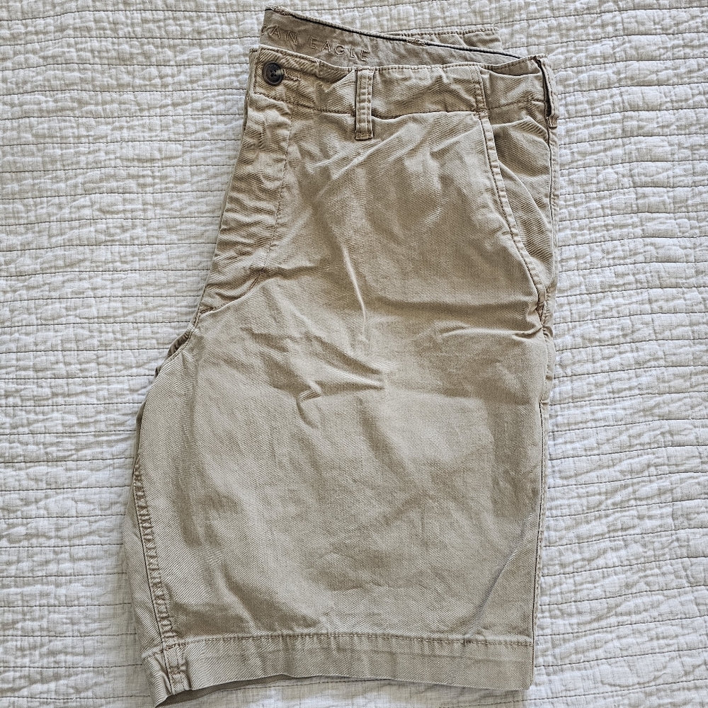 American Eagle Men's Tan Casual Shorts